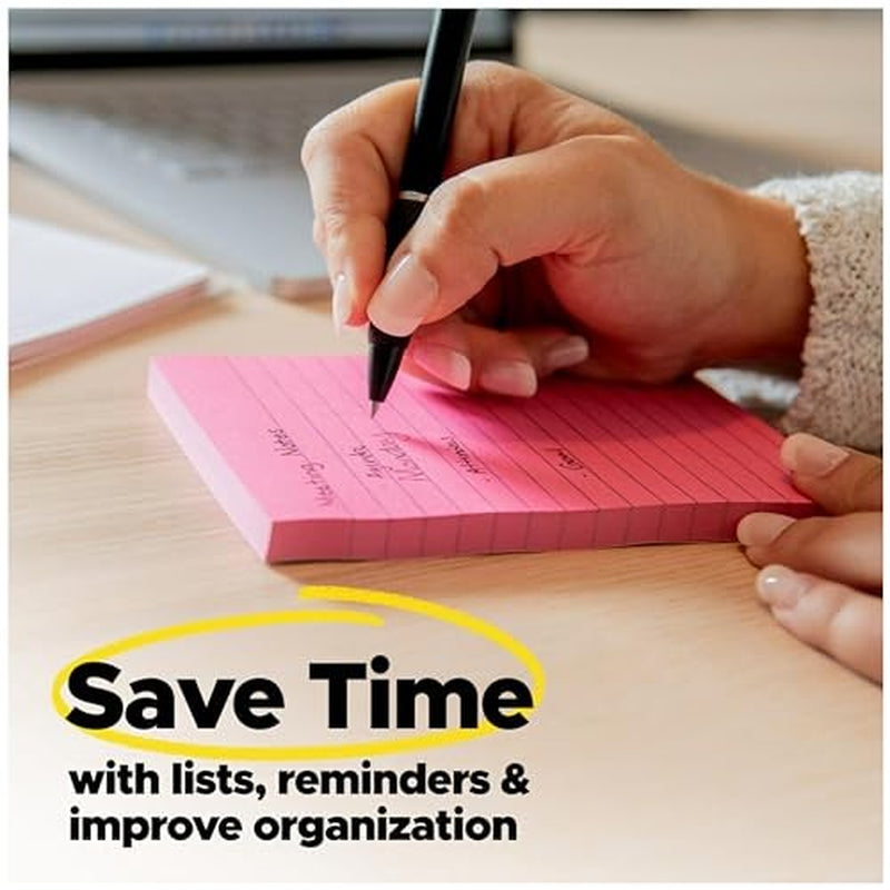 Post-It Super Sticky Notes, 2 in X 2 In, 8 Pads, 2X the Sticking Power,