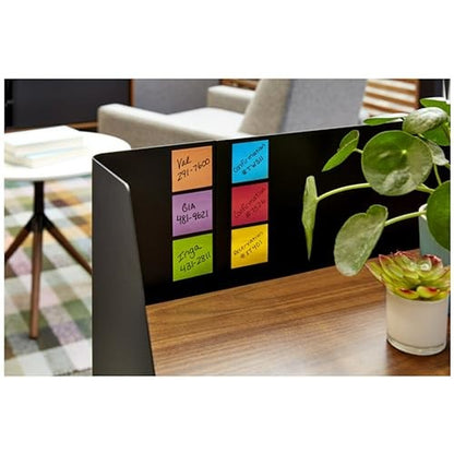 Post-It Super Sticky Notes, 2 in X 2 In, 8 Pads, 2X the Sticking Power,